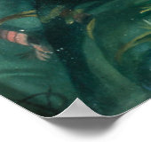 Melody (Musica), ca. 1895/1897 door Kate Bunce Poster (Hoek)