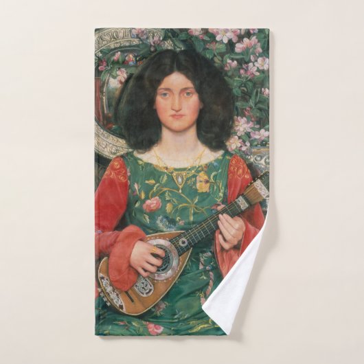 “Melody (Musica)”  kunsthanddoek Handdoek (Handdoek)