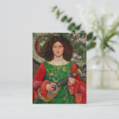 Melody (Musica) van Kate Elizabeth Bunce Briefkaart (Staand voorkant)