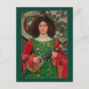 Melody (Musica) van Kate Elizabeth Bunce Feestdagenkaart