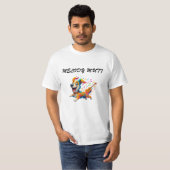 Melody Mutt" T-Shirt - Whimsical Hondenontwerp (Voorkant volledig)
