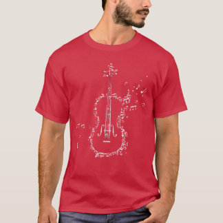 Melody Muzieccadeau Viool vrienden jongen T-shirt