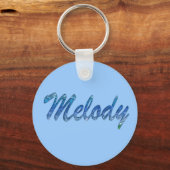 Melody Name Branded Gift Item Sleutelhanger (Voorkant)