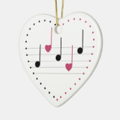 Melody of Love Keramisch Ornament (Links)
