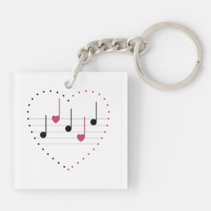 Melody of Love Sleutelhanger