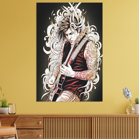 Melody of the Soul Canvas Afdruk (Insitu (Woonkamer))