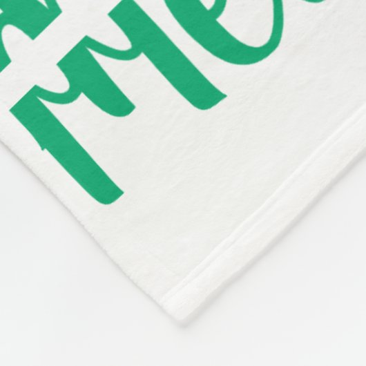 Melody Personalized Fleece Blanket Deken (Hoek)