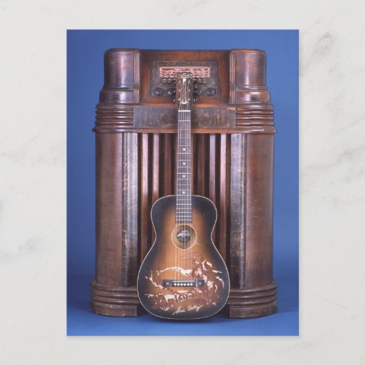 MELODY RANCH COWBOY GITAAR BRIEFKAART (Voorkant)