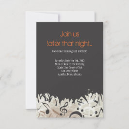 MELODY van de TORAH Bar Bat Mitzvah Party Card Kaart