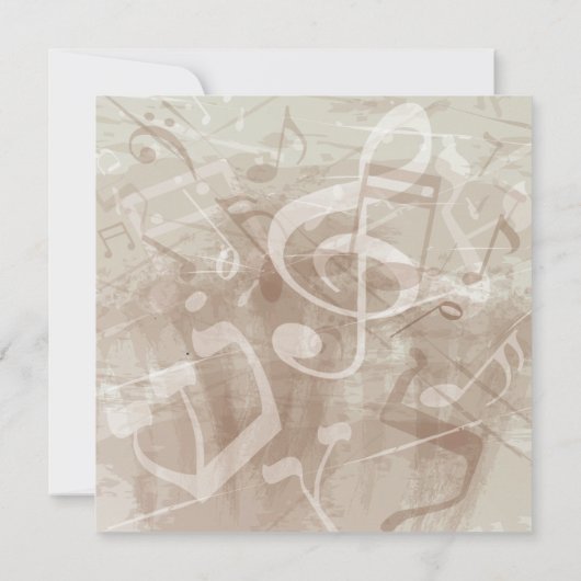 MELODY VAN DE TORAH Bar Bat Mitzvah Uitnodiging (Achterkant)