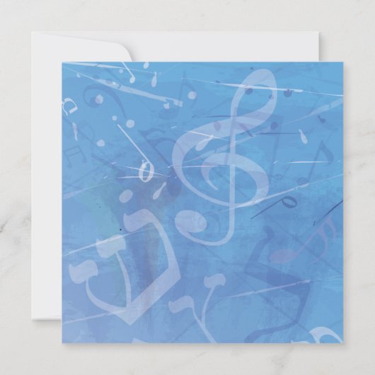 MELODY VAN DE TORAH Bar Bat Mitzvah Uitnodiging (Achterkant)