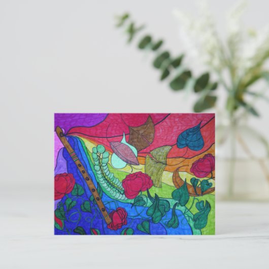 Melody van je Briefkaart (Staand voorkant)