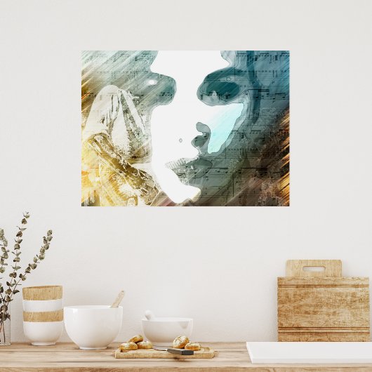 Melody vijf poster (Keuken)