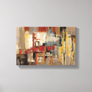 Melody voor Guitar en Sax Canvas Afdruk