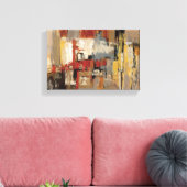 Melody voor Guitar en Sax Canvas Afdruk (Insitu (Woonkamer))