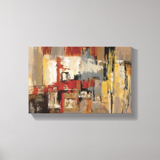 Melody voor Guitar en Sax Canvas Afdruk (Voorkant)