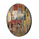 Melody voor Guitar en Sax Dartbord (Voorkant Rechts)