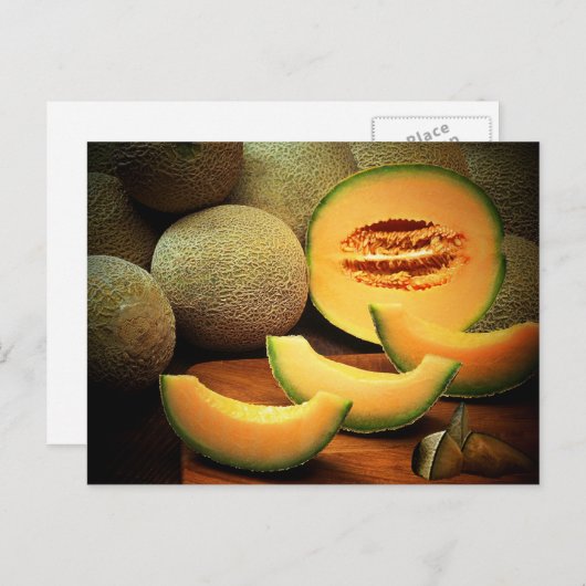 Meloen Briefkaart (Voorkant / Achterkant)