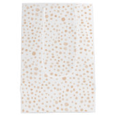 Meloen Confetti Watercolor Stippen Cadeautas (Achterkant)