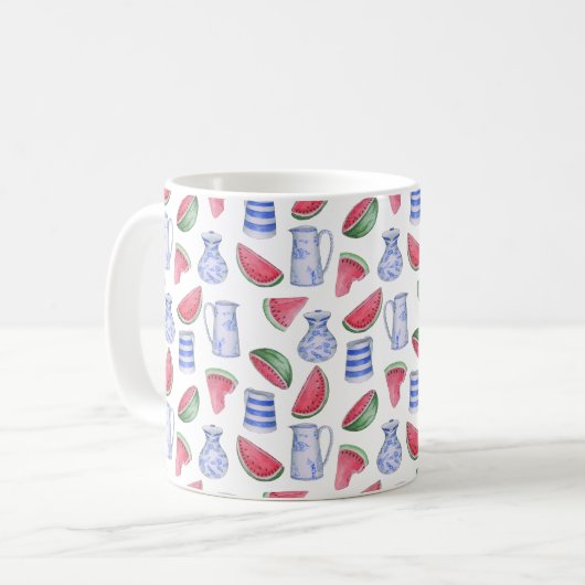 Meloenen en Jugs-Mokken Koffiemok (Voorkant links)