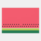 Meloenen Funky Fruit Patterned Inpakpapier Vel (Voorkant 3)