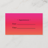 Meloenen Visitekaartje Afsprakenkaartje (Achterkant)