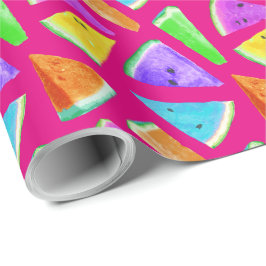 Meloenpatroon Creatie 9 Cadeaupapier