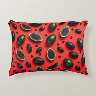 Meloenpitten Ontwerp Zomer Fruit🍉 Accent Kussen