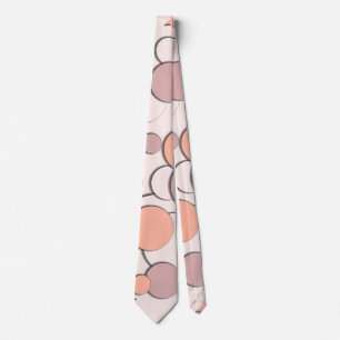 Melon Balls Design Monochrome Stropdas