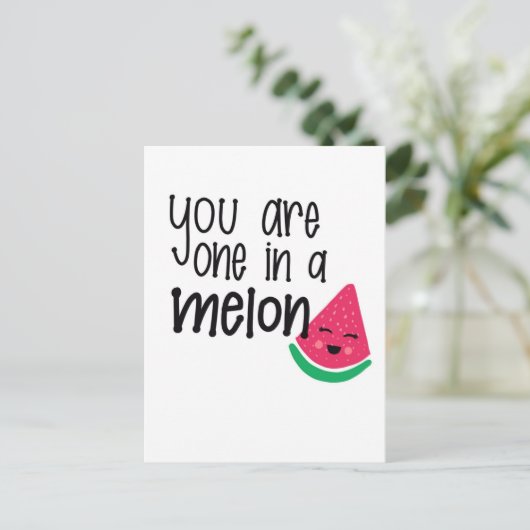 Melon Briefkaart (Staand voorkant)