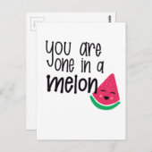 Melon Briefkaart (Voorkant / Achterkant)