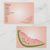 Melon - Chubby Visitekaartje (Voorkant / Achterkant)