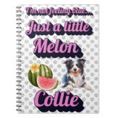Melon Collie grappig Spiral Notitieboek (Voorkant)