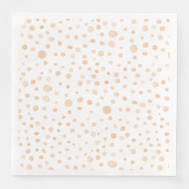 Melon Confetti Waterverf Stippen Papier servet