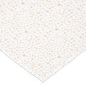 Melon Confetti Waterverf Stippen Tafelloper (Hoek)