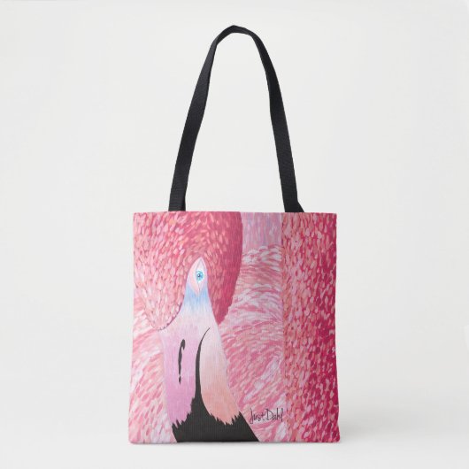 Melon de Flamingo Schoudertas Tote Bag (Voorkant)