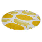 Melon Doodle Fruit ontwerp Snijplank (Hoek)
