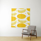 Melon Doodle Fruit ontwerp Wandkleed (In situ)
