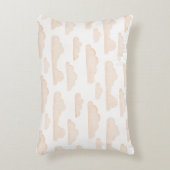 Melon Dreamtime Waterverf Clouds Accent Pillow Kussen (Voorkant(Verticaal))