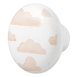 Melon Dreamtime Waterverf Clouds Ceramic Pull Keramische Knop