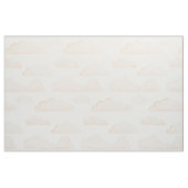 Melon Dreamtime Waterverf Clouds Fabric Stof (Fat Quarter)