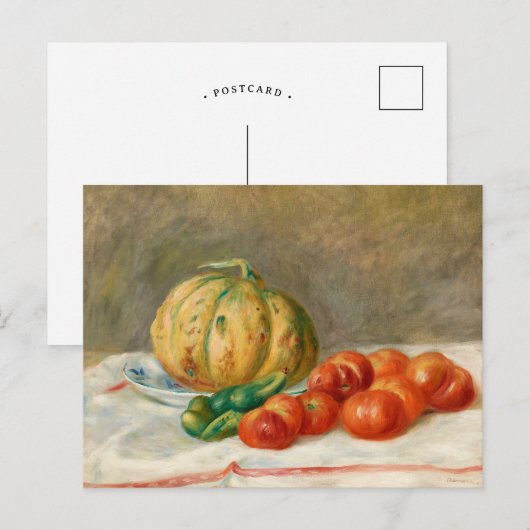 Melon et Tomates | Pierre-Auguste Renoir Briefkaart (Voorkant / Achterkant)