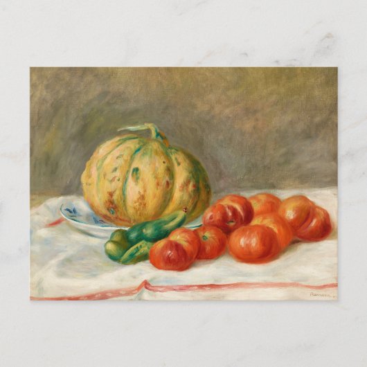 Melon et Tomates | Pierre-Auguste Renoir Briefkaart (Voorkant)