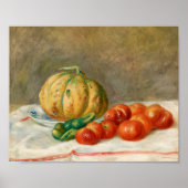 Melon et Tomates | Pierre-Auguste Renoir Poster (Voorkant)