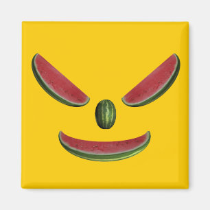 Melon Face glimlachen Magneet