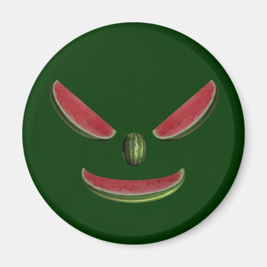Melon Face glimlachen Magneet (Voorkant)