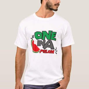 Melon Familie, ZOMER WATERMELOEN, Meloen Verjaarda T-shirt