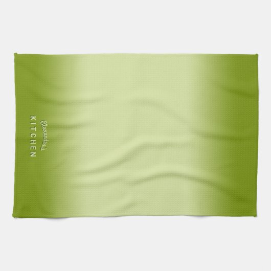 Melon Green Ombre Theedoek (Horizontaal)