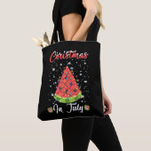 Melon Kerstmis Kerstmis Kerstmis in juli Tote Bag (Dichtbij)