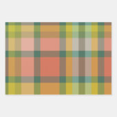 Melon & Lime Inpakpapier Plat Vel Set van 3 (Voorkant)